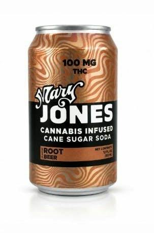 Mary Jones Soda- 100mg Root Beer