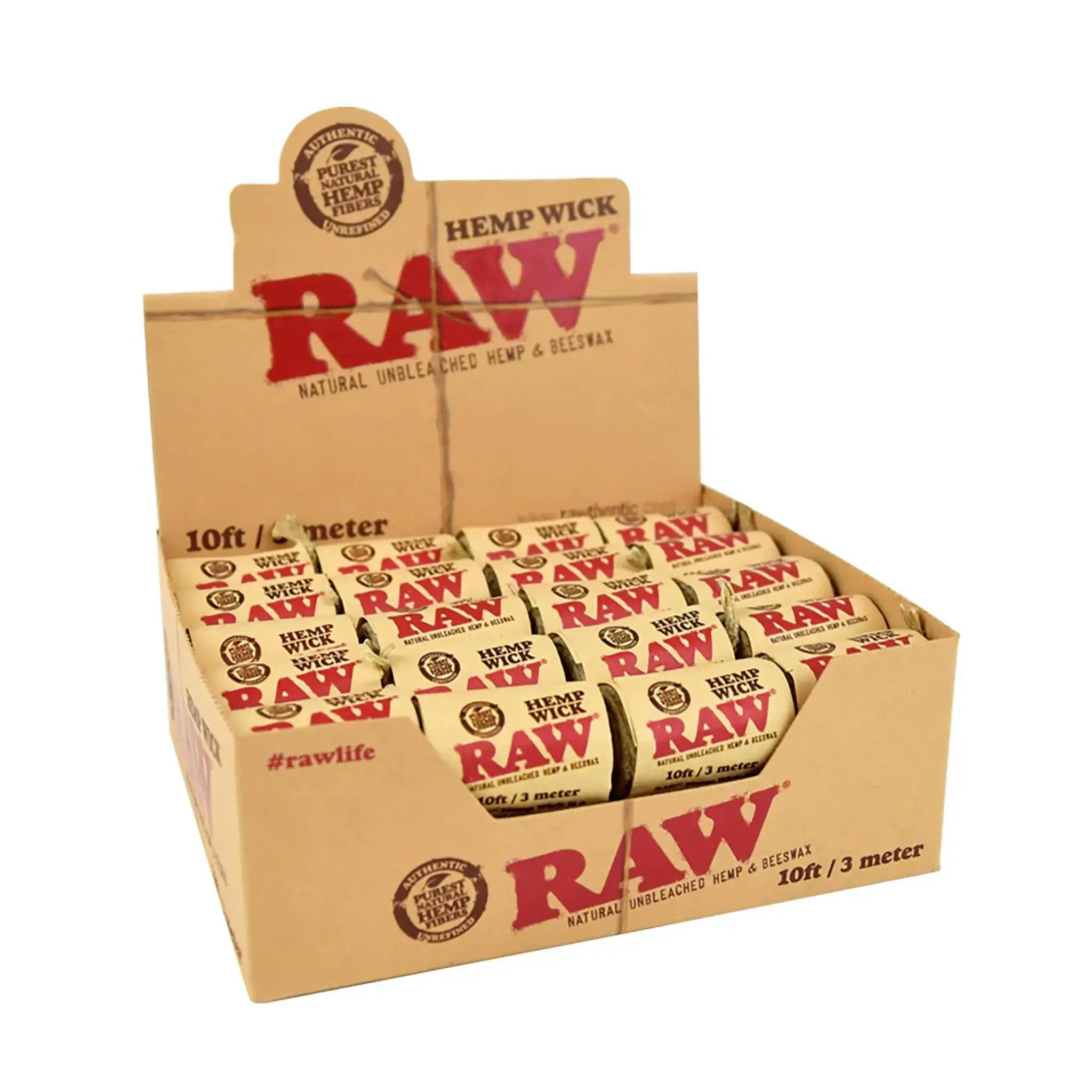 Raw Hemp Wick