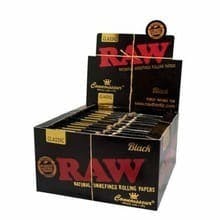 RAW Black King Size + Tips