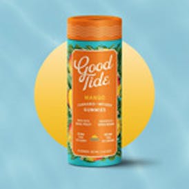 GT- Good Tides Mango Hash Rosin Gummies (10mg / 10pcs / 100mg) Indica