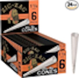 SPS - ZIG-ZAG Pre Rolled Cones 1.25 Size Ultra Thin (6 pack)