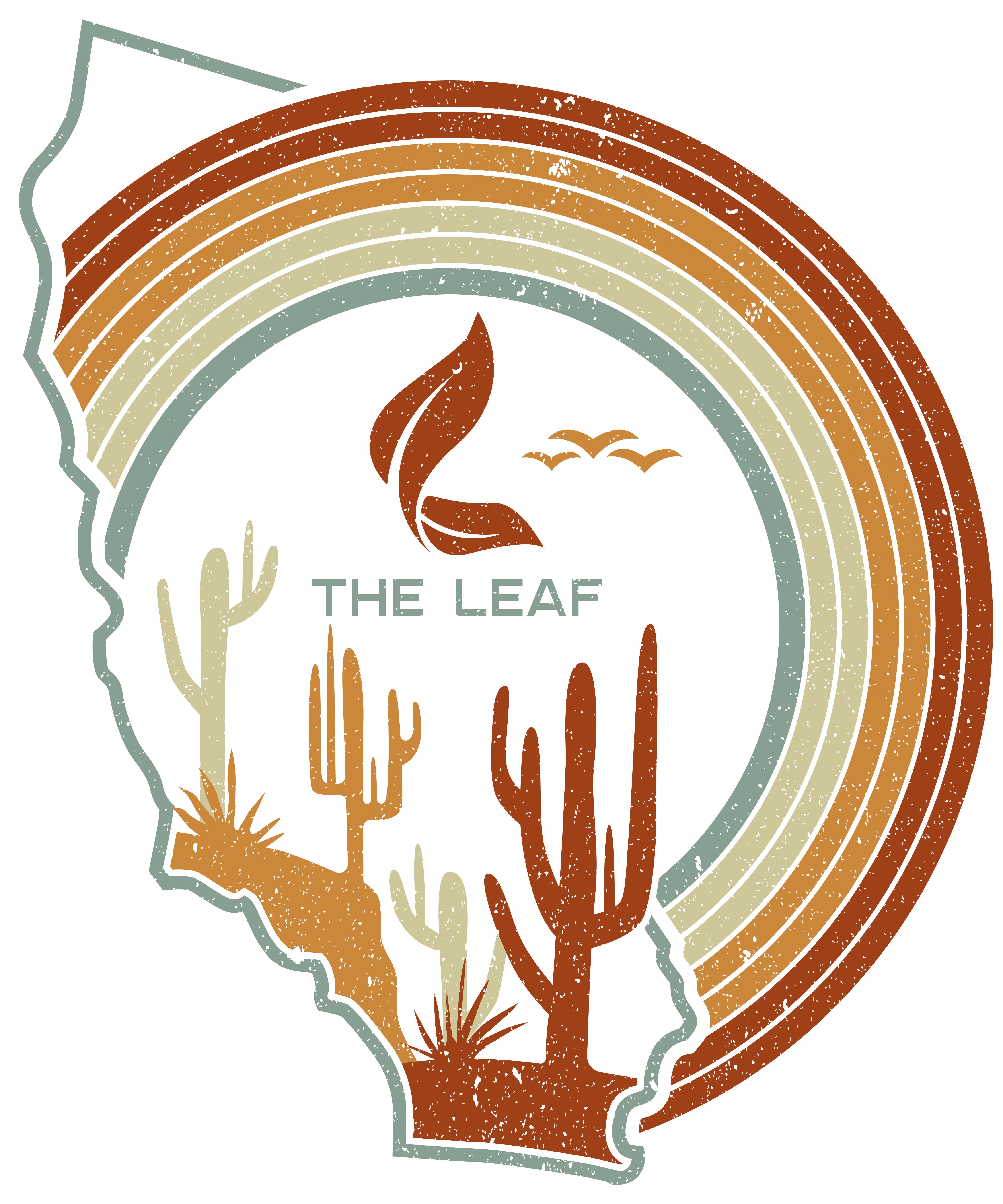 THE LEAF-CALIFORNIA DESERT SHIRT-XL