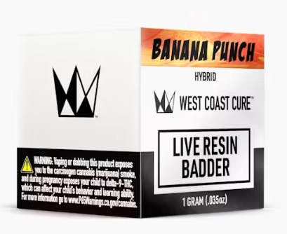 banana punch: 1 g