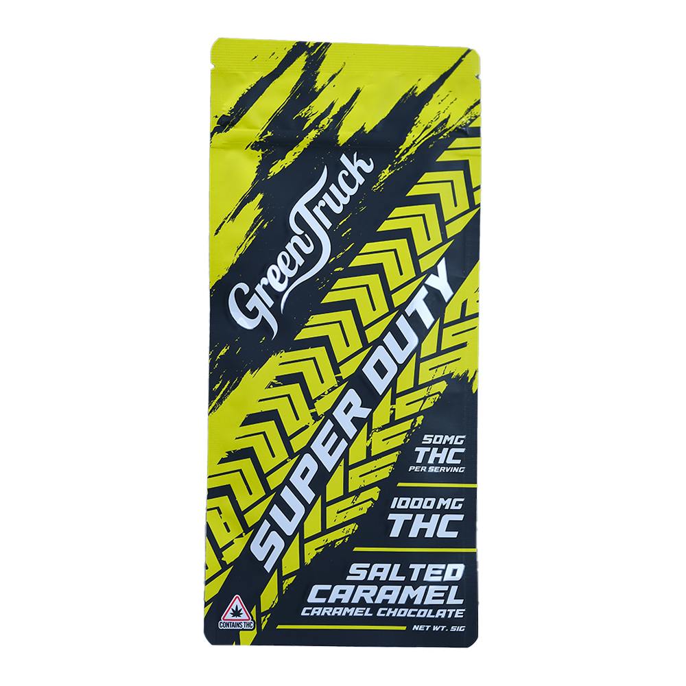 Super Duty Salted Caramel Chocolate Bar - 1000mg
