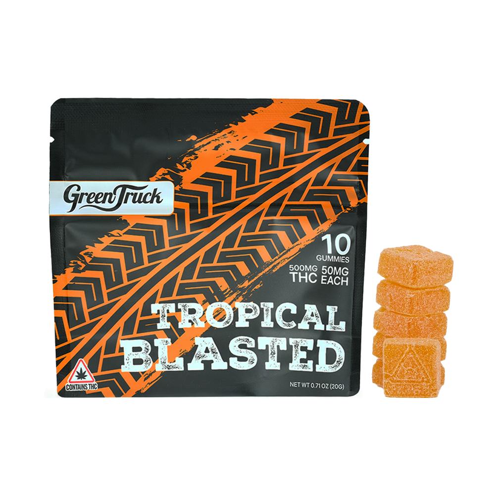 Tropical Blasted Gummies - 500mg