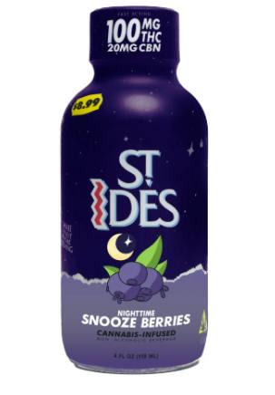 St. Ides Shot Snooze Berries 100mg THC / 20mg CBN