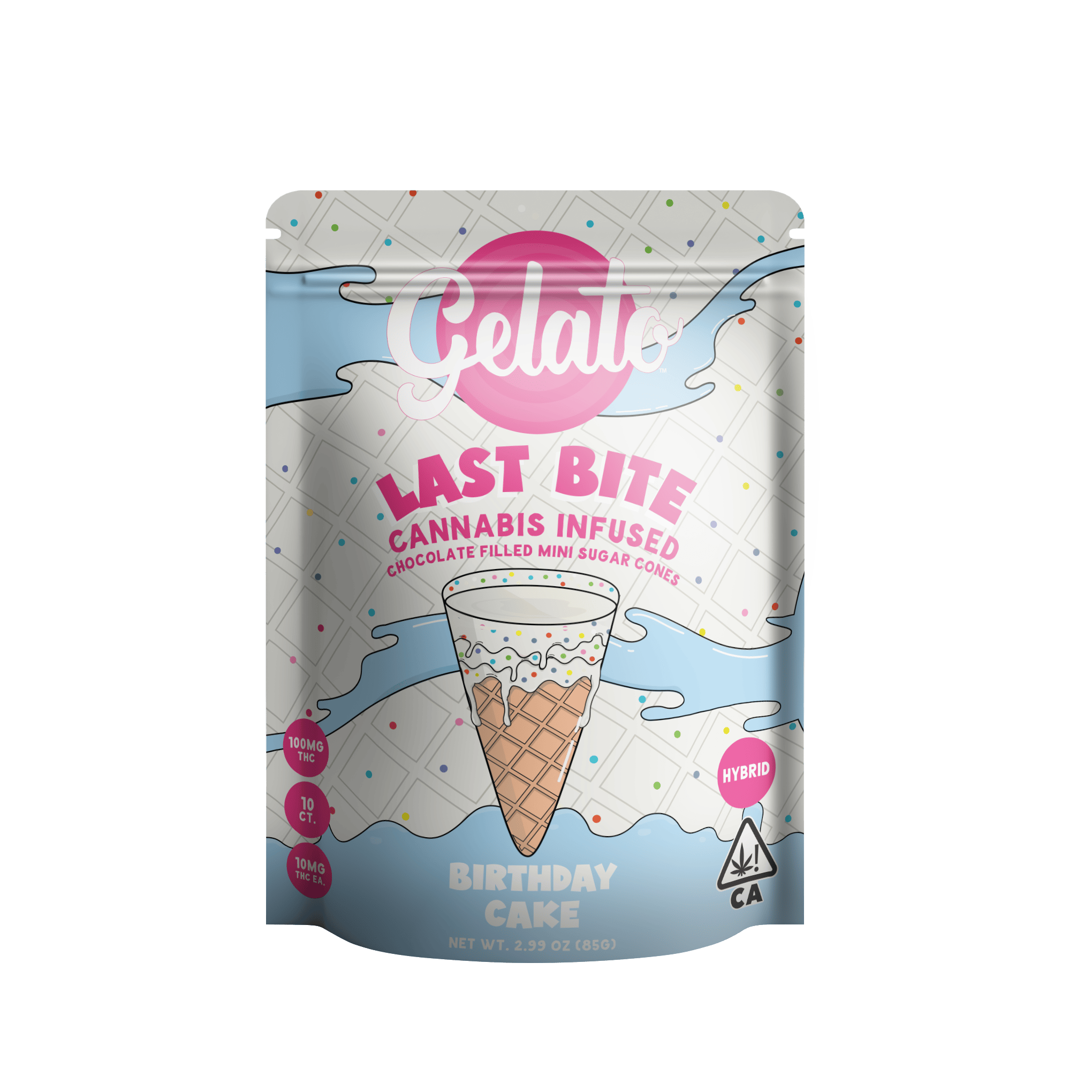 Gelato Last Bite: Birthday Cake