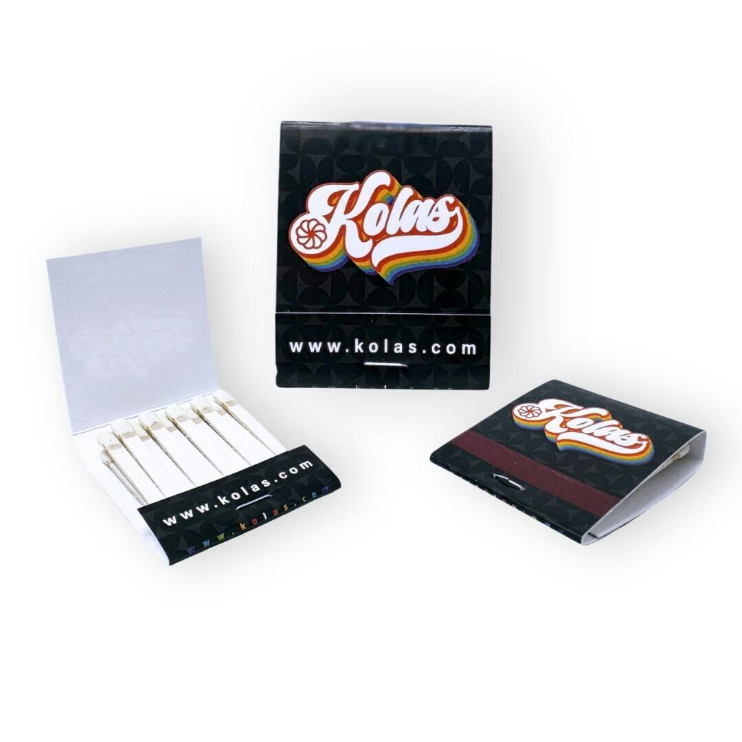 Kolas Branded Matches 70's Logo