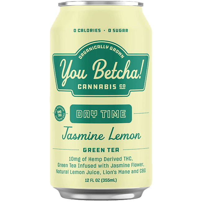 You Betcha - Day Time Herbal Tea - 10mg THC + 5mg CBG - Jasmine Lemon