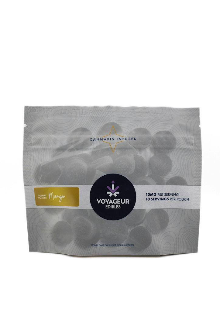 Voyageur Edibles - 100mg - Mango