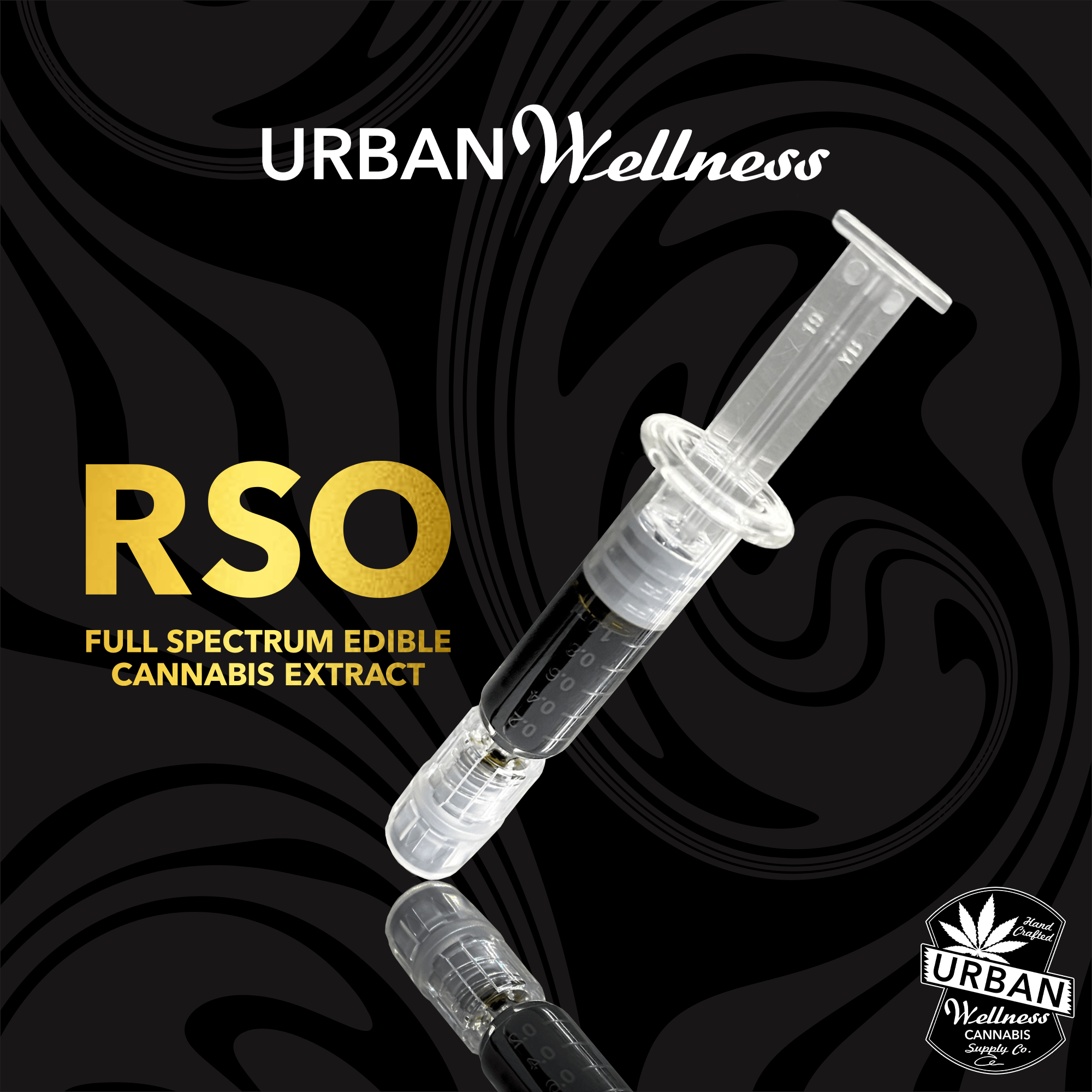 RSO Syringe | Urban Wellness - Rick Simpson Oil (RSO)