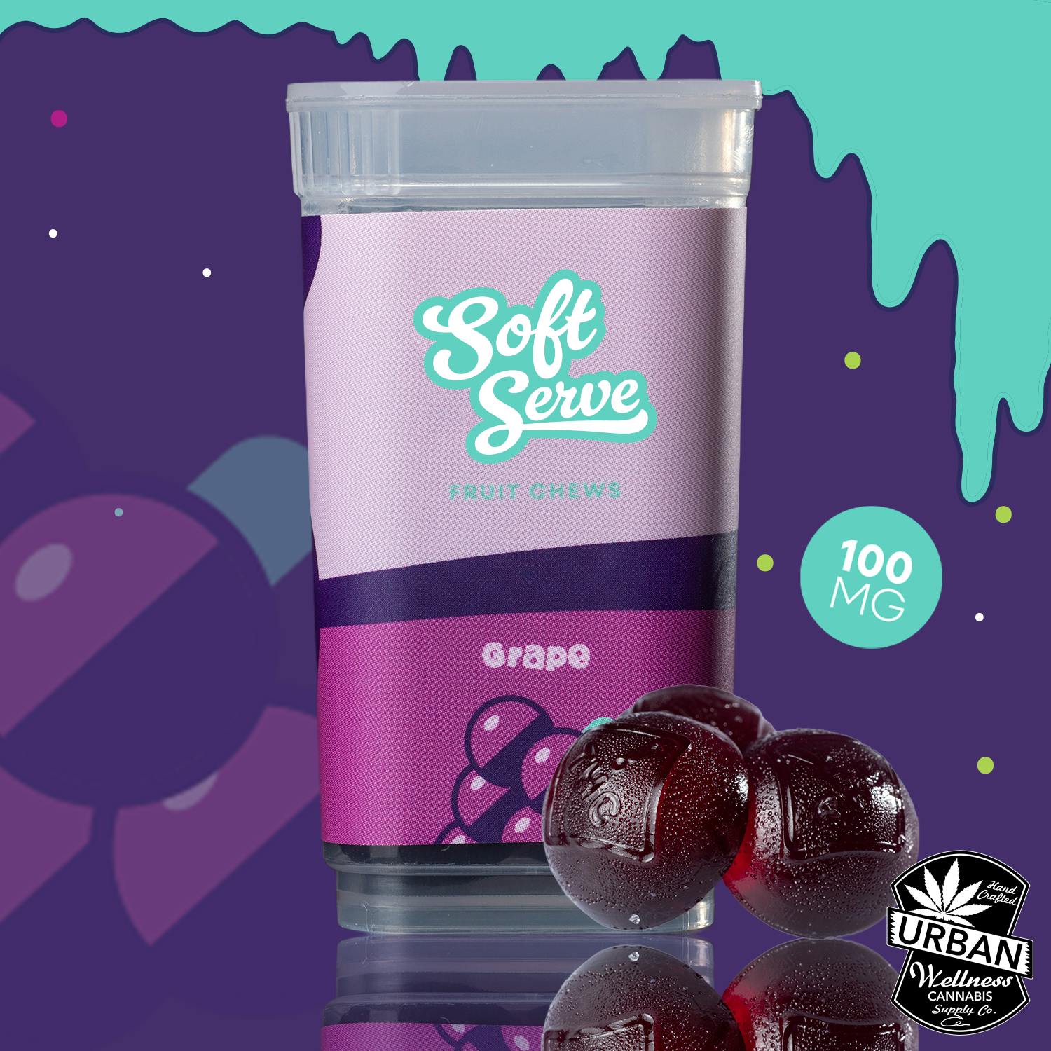 Grape [10pk] (100mg) at Urban Wellness Cannabis Dispensary - Las Cruces