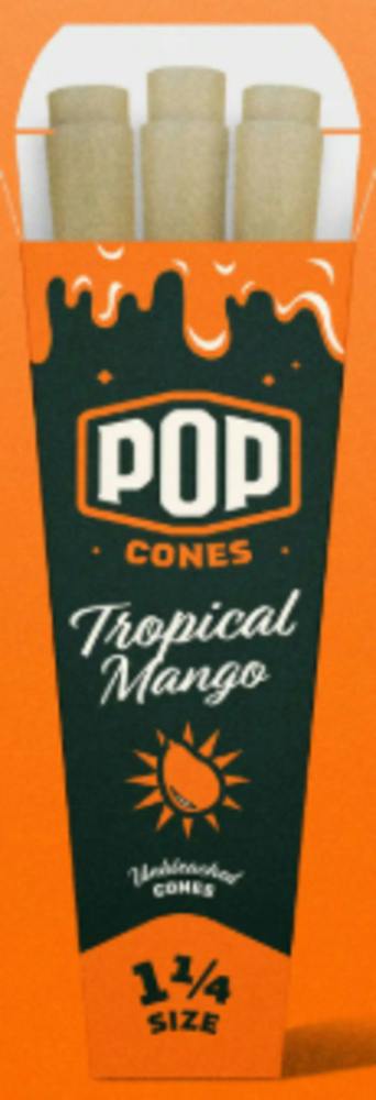 Tropical Mango [1 1/4] | Pop Cones - Cones