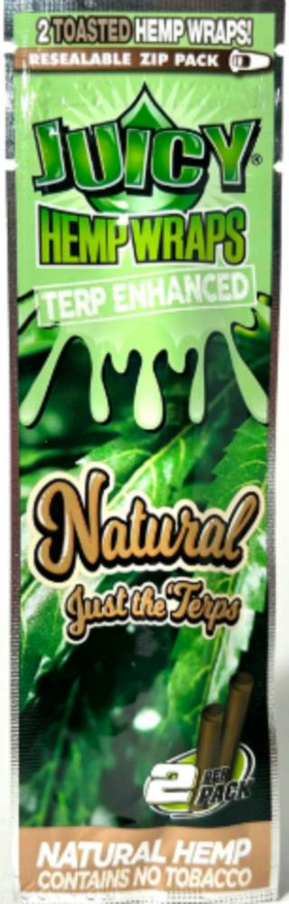 Natural Hemp [2pk] | Juicy Jay's - Flavored Hemp Wraps