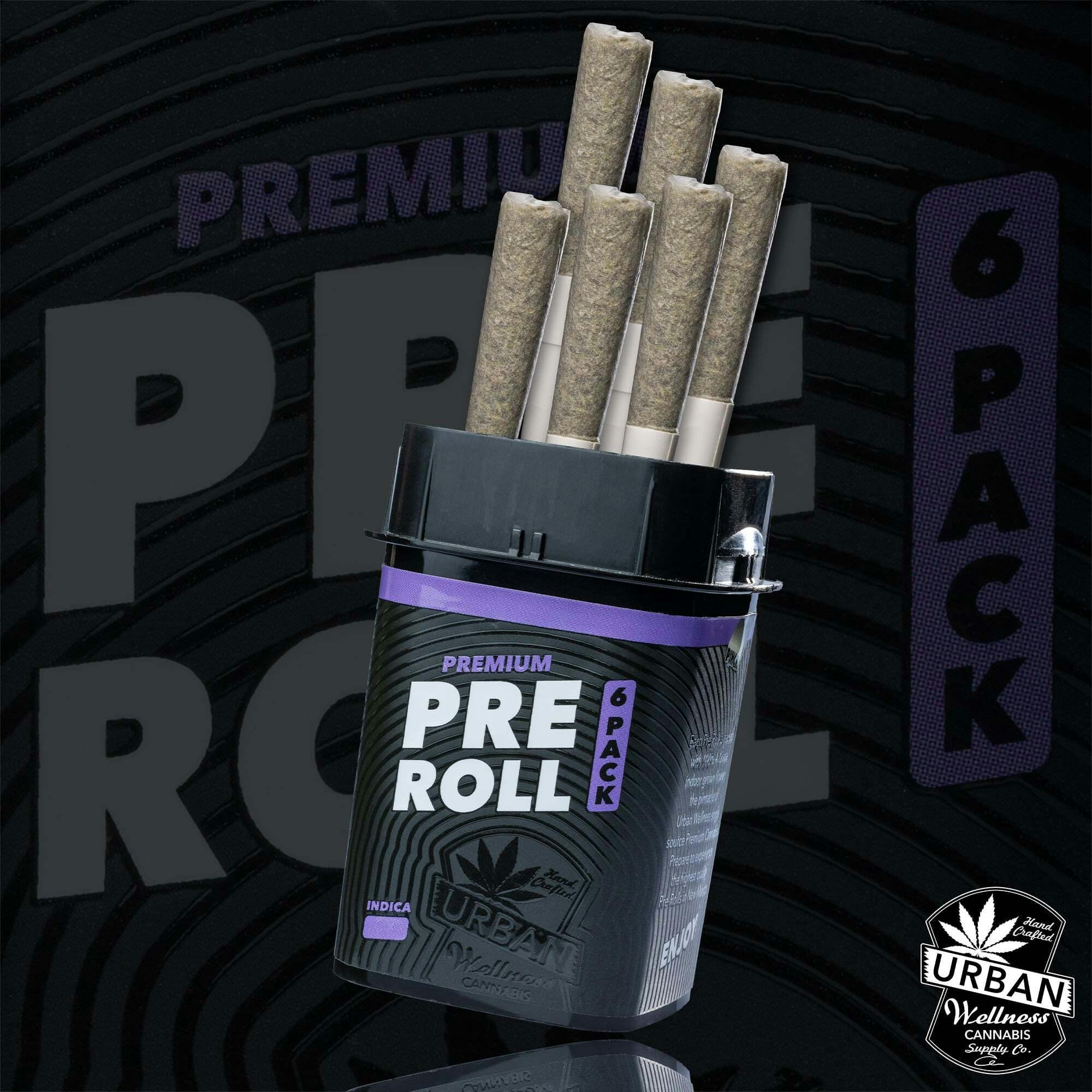 White Iverson [.5g] | Urban Wellness - 6 Pack Pre Roll