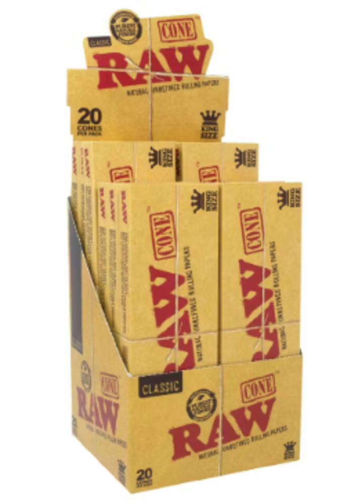 Classic Cones - King [20pk] | RAW - RAW Cones