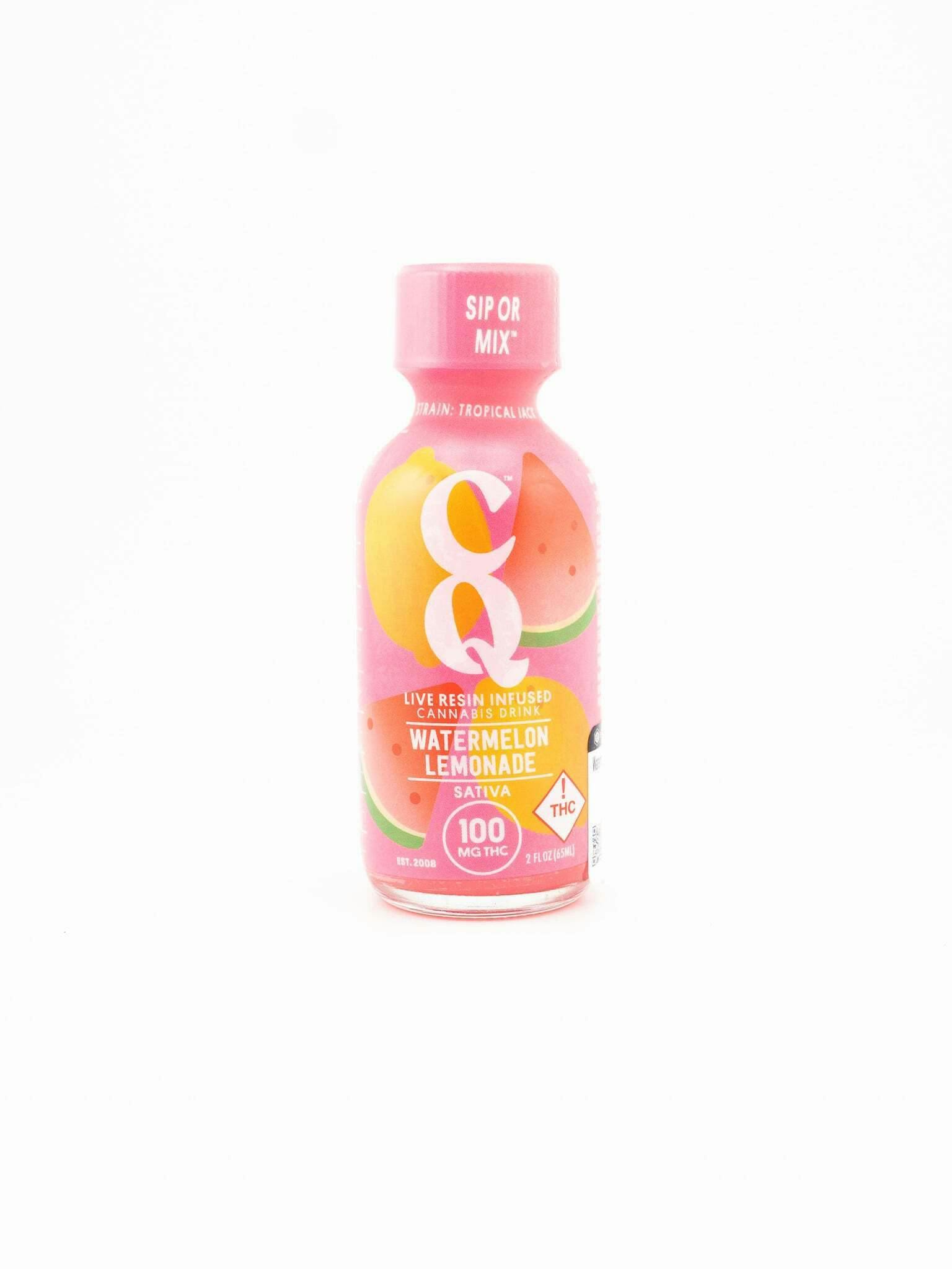 Watermelon Lemonade w/ TROPICAL JACK Live Resin [2oz] (100mg) | CQ/Cannabis Quencher - Shot