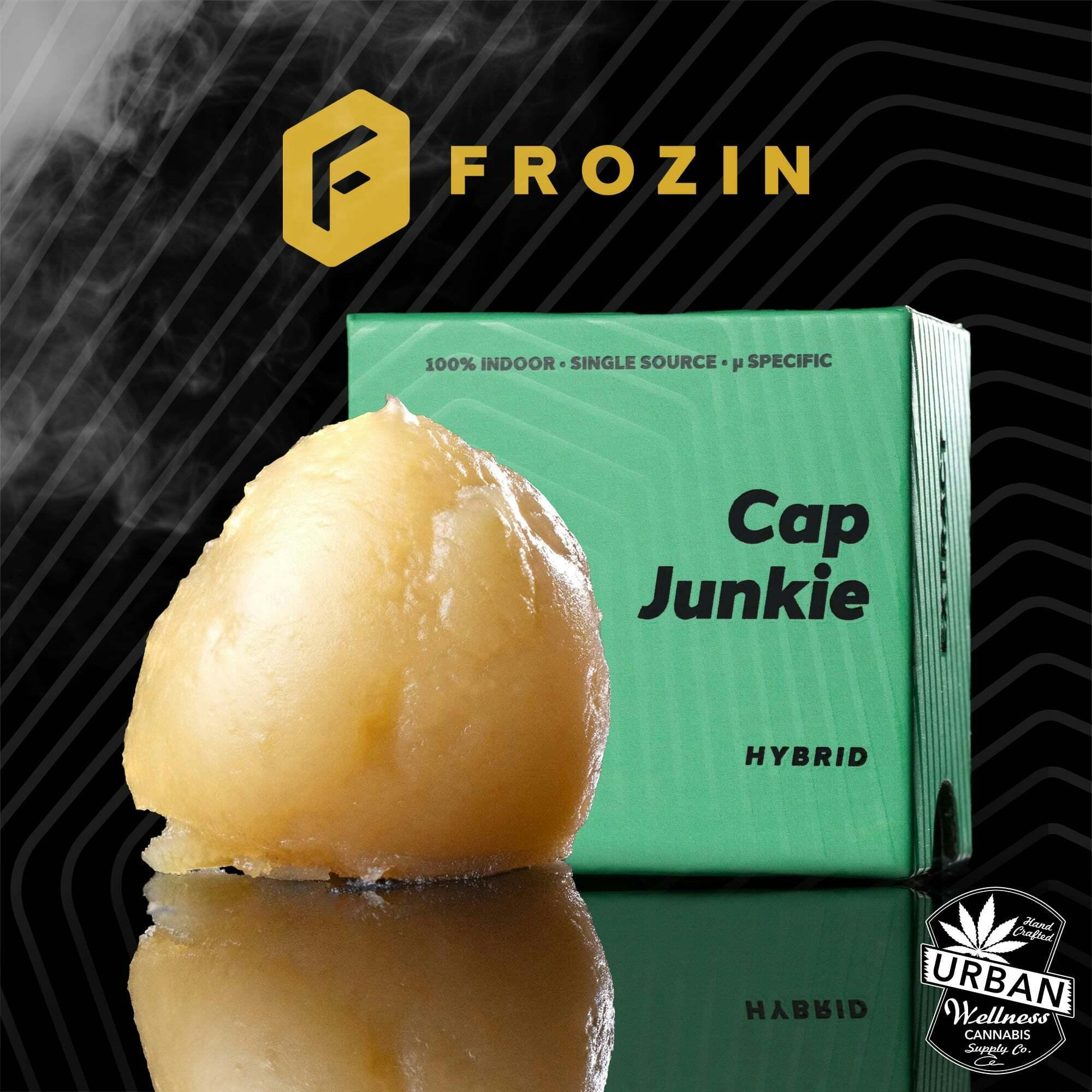 Carbon Fiber - Live Rosin - 90-120u [2g] | Frozin - Frozin Jar
