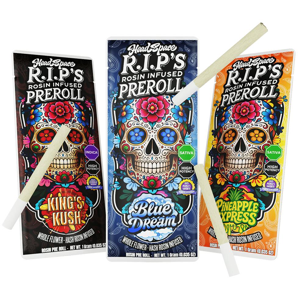 Sub Zero [1g] | Headspace - R.I.P's Rosin Infused Pre Roll