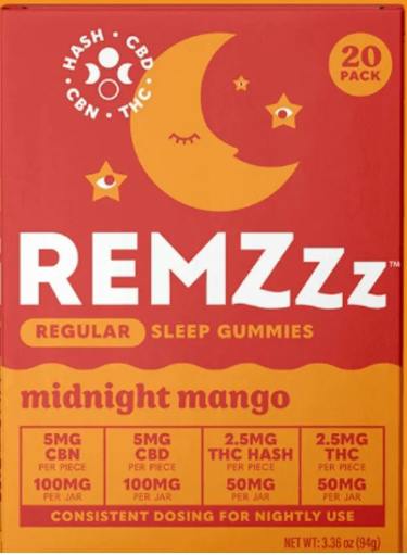 Midnight Mango - 10pk Gummies 100mg - REMZzz