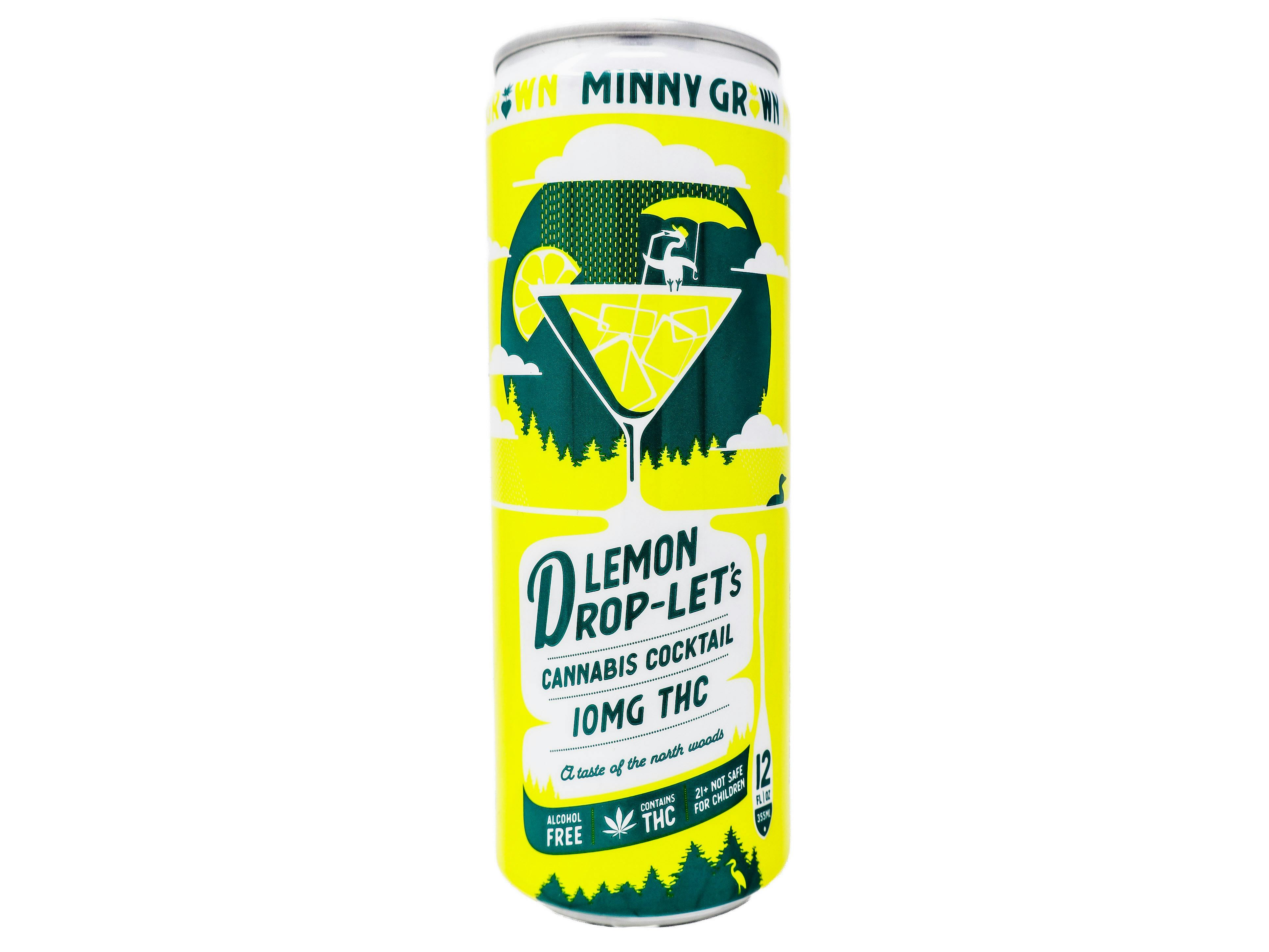 MNG Cocktail Lemon Drop 10mg THC at La Canna - Legal Cannabis Store 21+