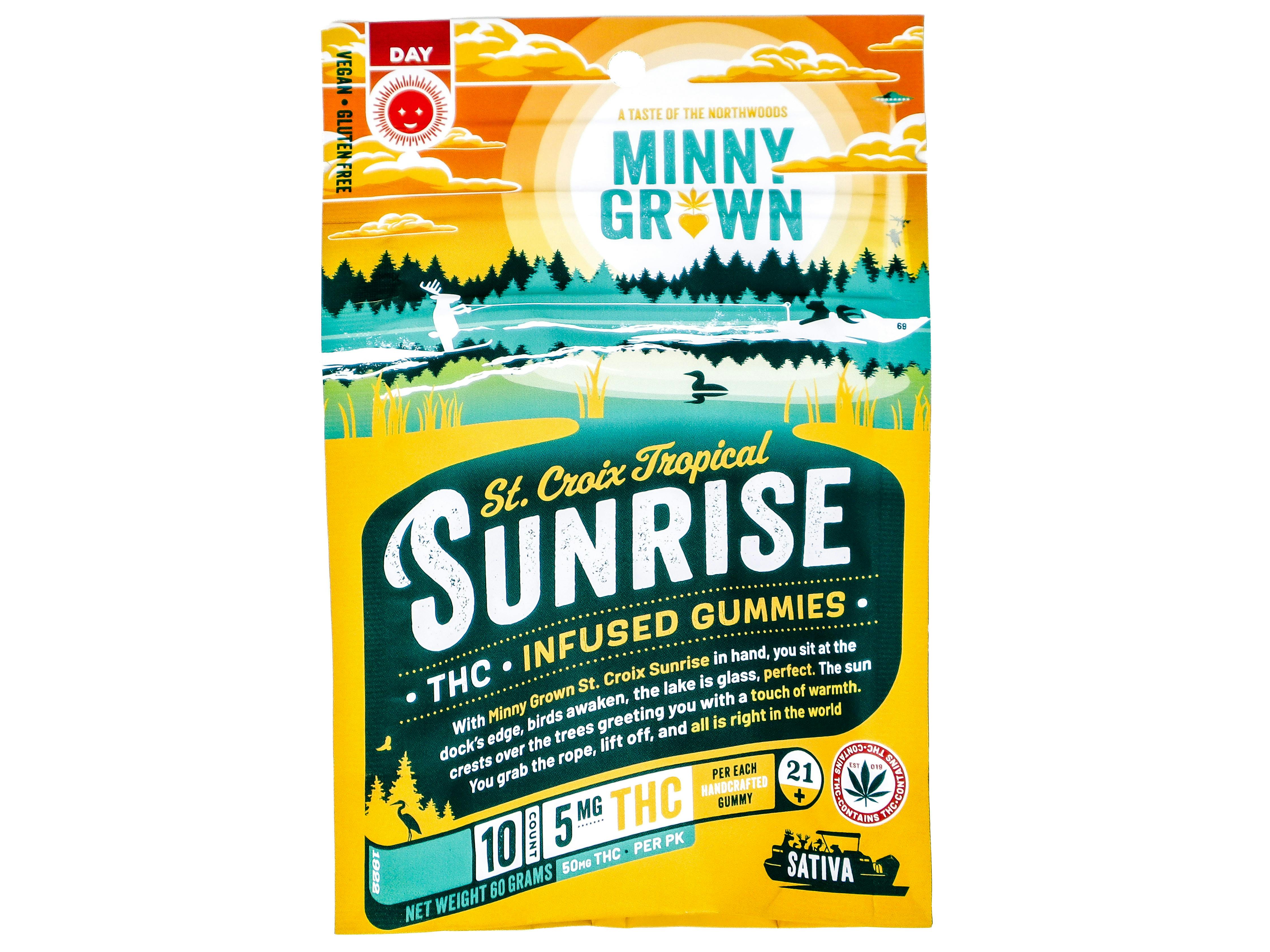 MNG St Croix Gummies 50mg THC