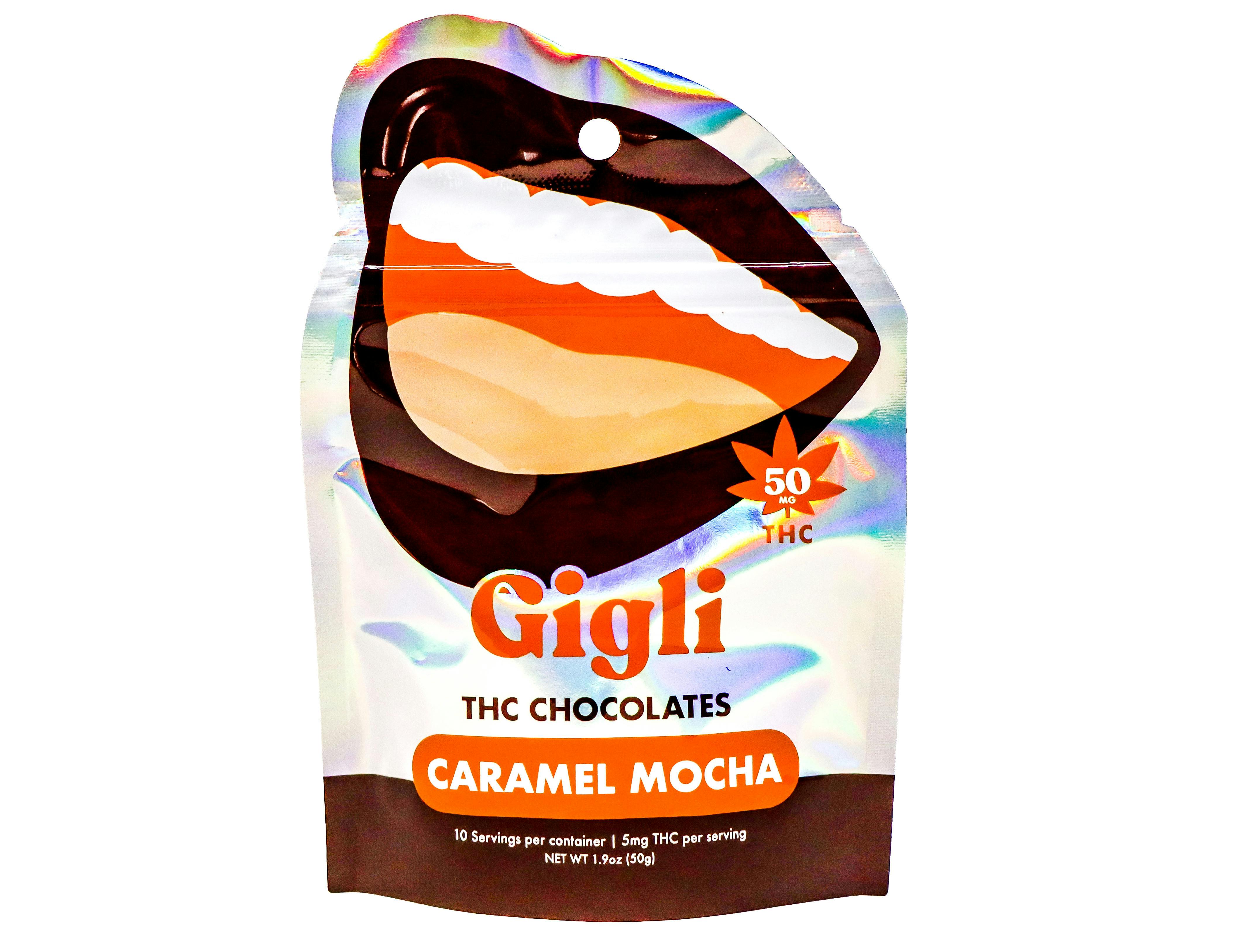 GGL Caramel Mocha Chocolates 50mg THC GGL6