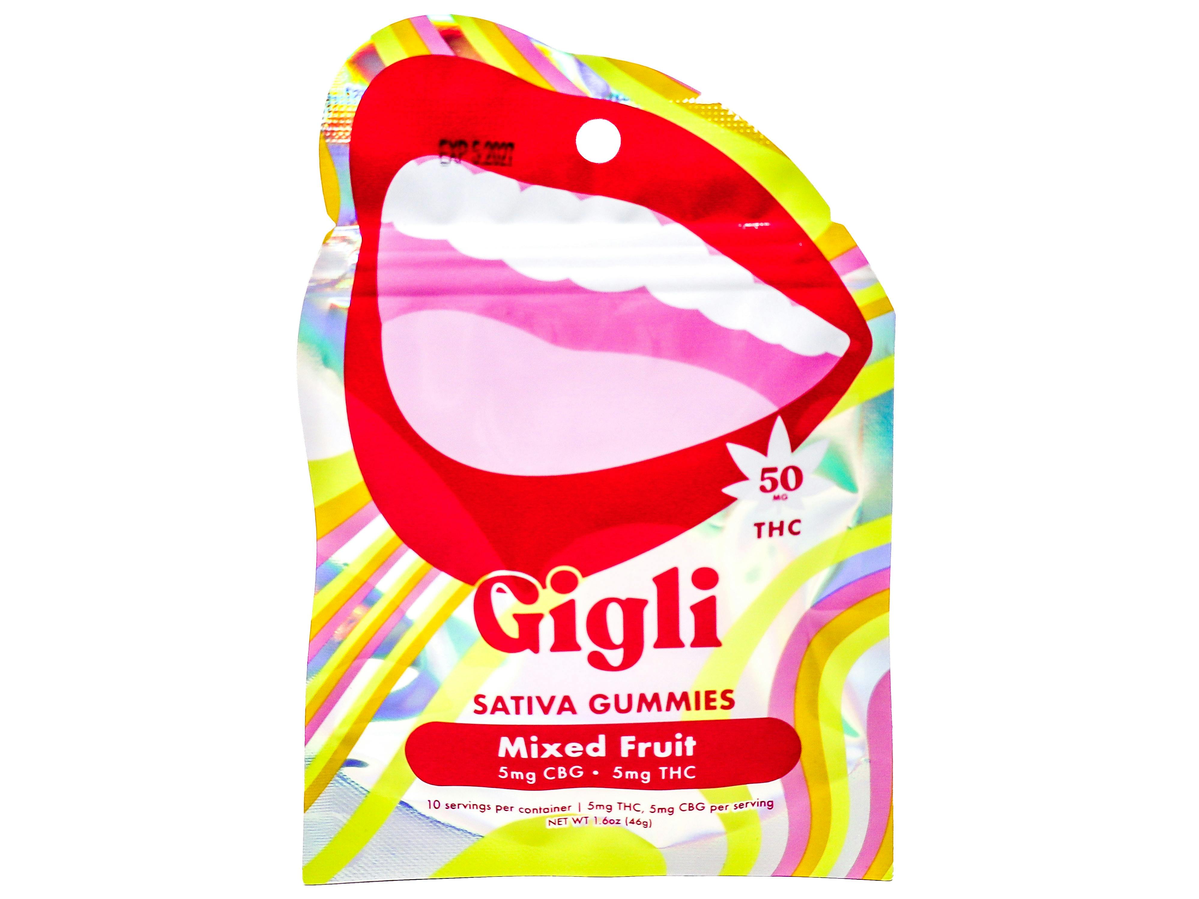 GGL Sativa Gummies 50mg THC GGL3