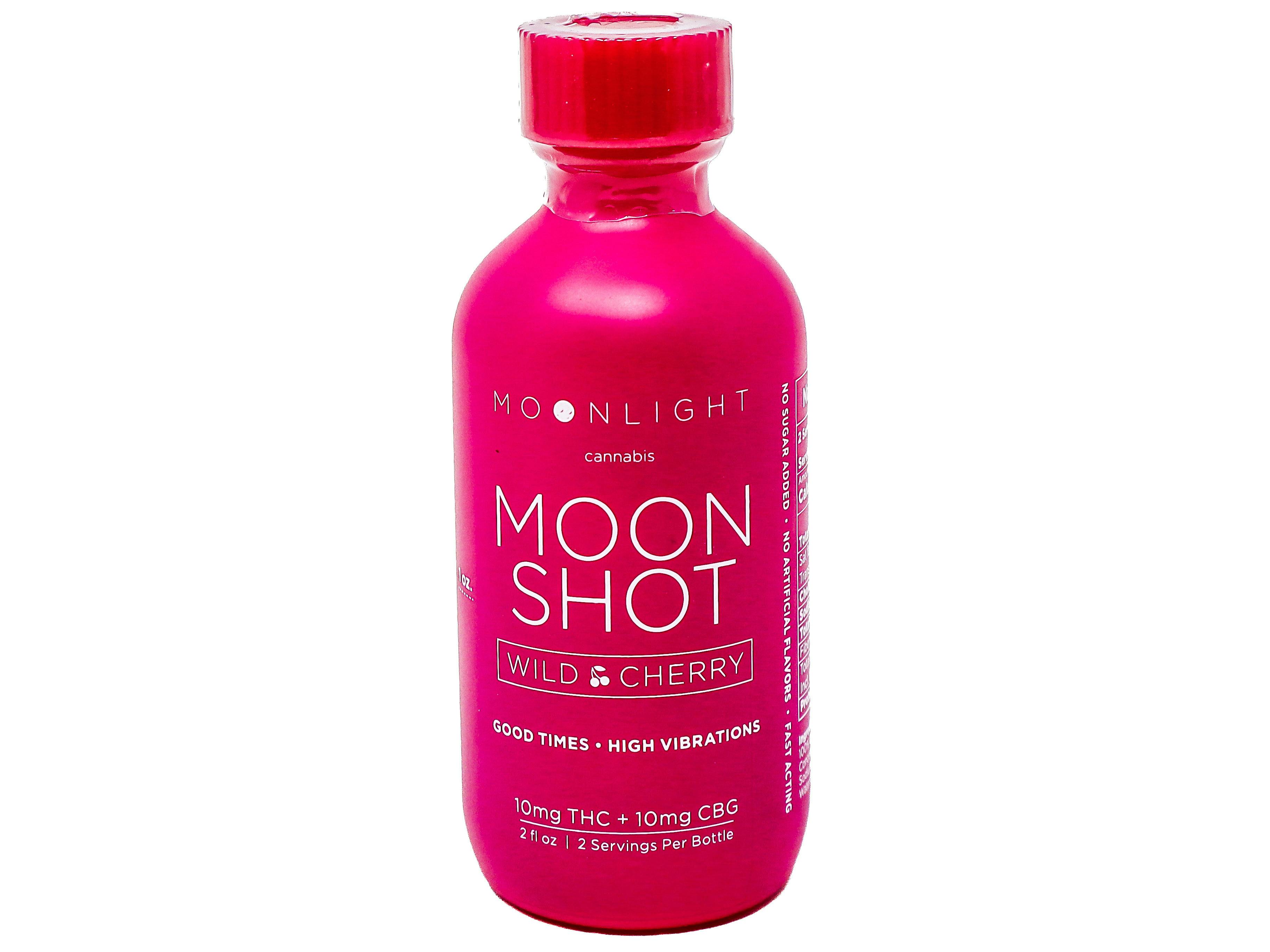 MLC Wild Cherry Moonshot Drink 10mg THC + 10mg CBD 7161272680 at La Canna - Legal Cannabis Store 21+