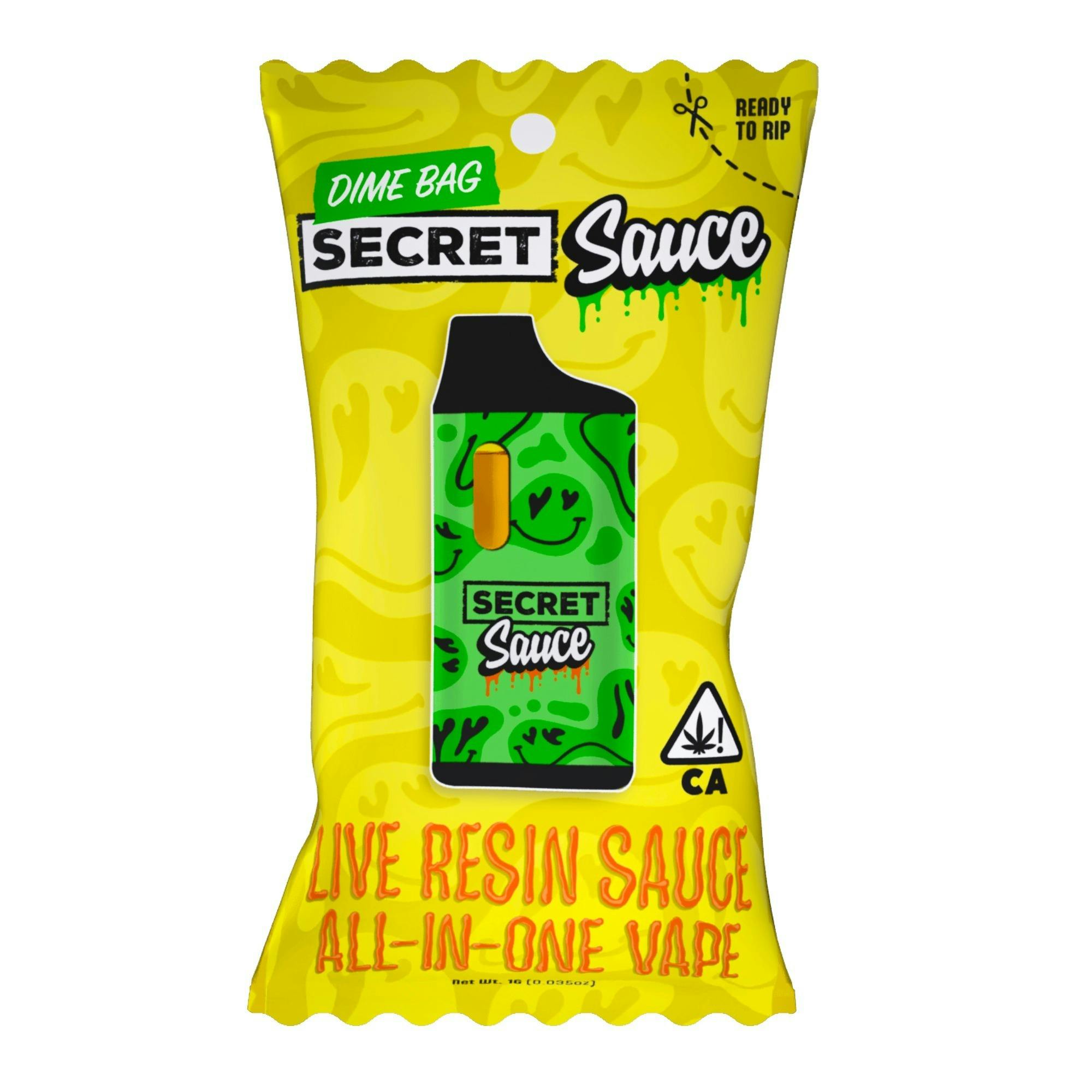 Dime Bag - Tres Leches 1g AIO (All In One) Live Resin Vape