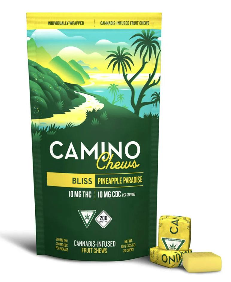 Pineapple Paradise "Bliss" - 100mg 10pck Fruit Chews