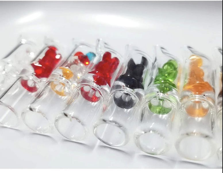 8mm Reusable Diamond Glass Filter Tips - For Hand Rolled Joints at Smiley Exotics
