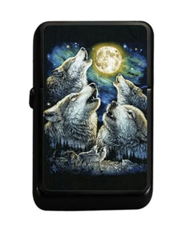 Wolf Series - Box Lighters - Refillable Collector Item