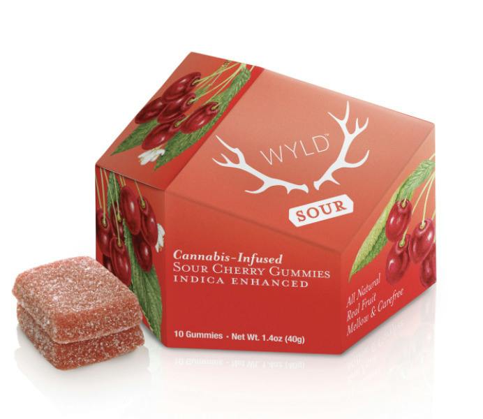 Sour Cherry Gummies - 100mg 10pck