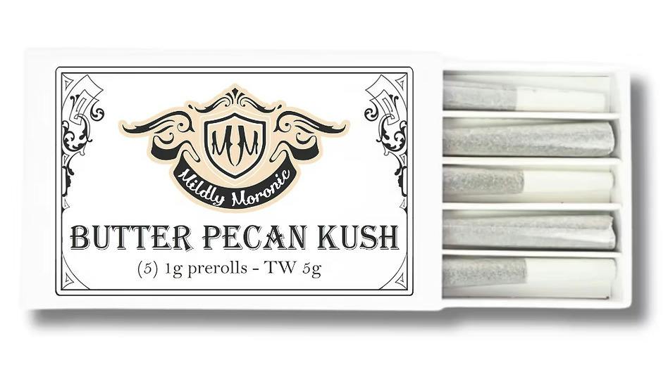 Butter Peach Kush - 1g 5pck Pre-rolls
