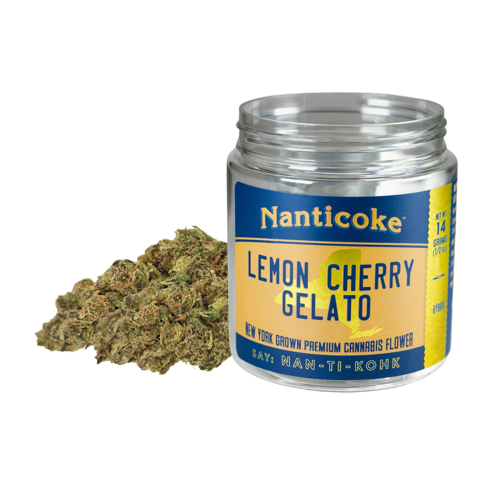 Lemon Cherry Gelato 14g Flower Jar