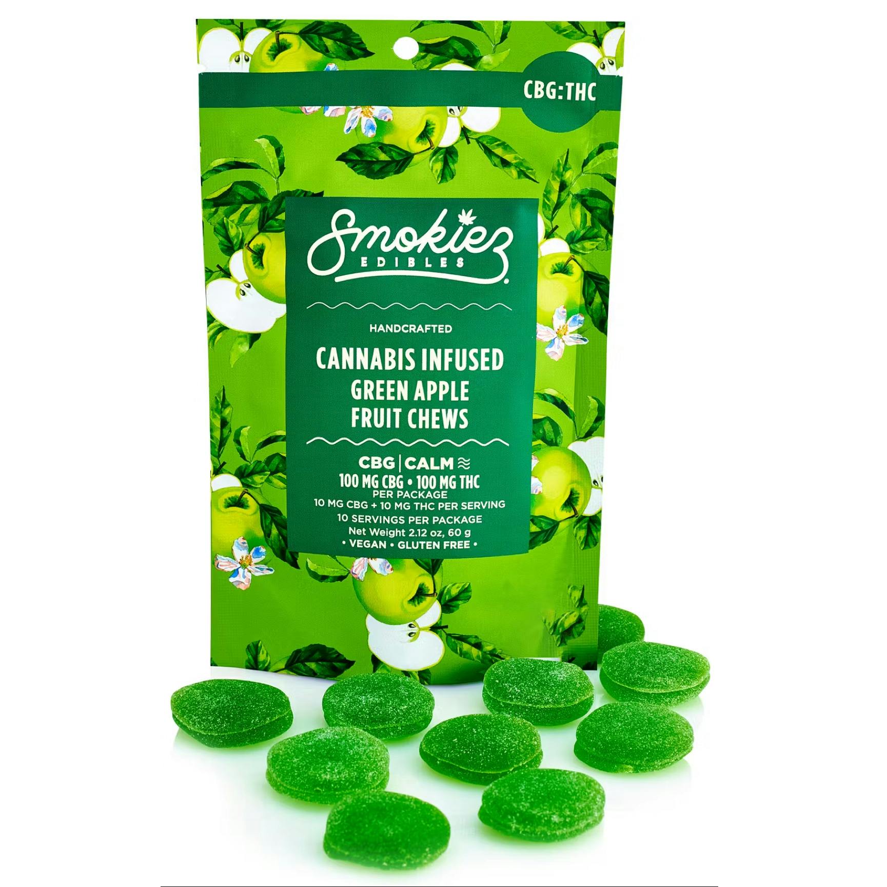 Green Apple: Fruit Chews, 10