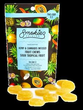 Sour Tropical: Fruit Chews, 10