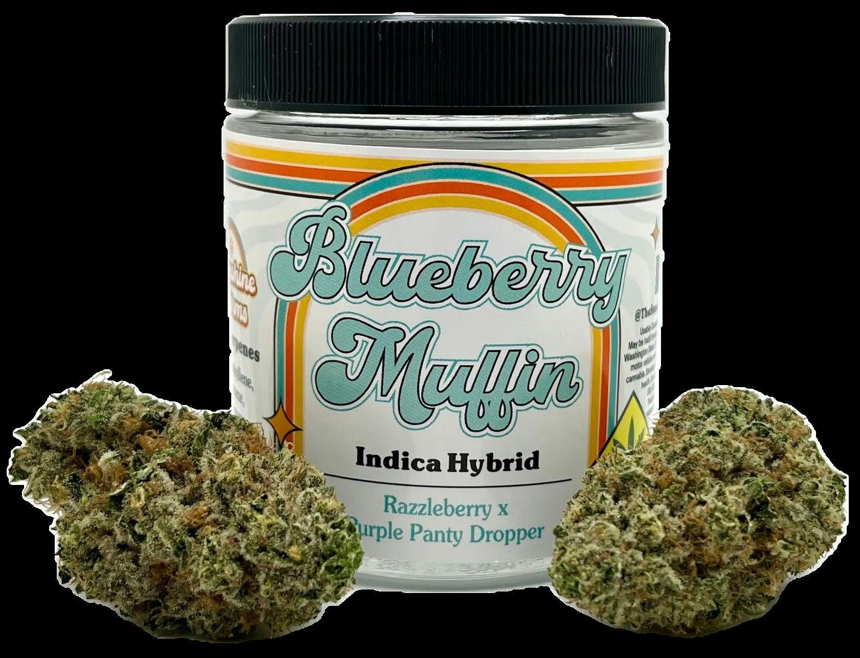 Blueberry Muffin (3.5 grams)