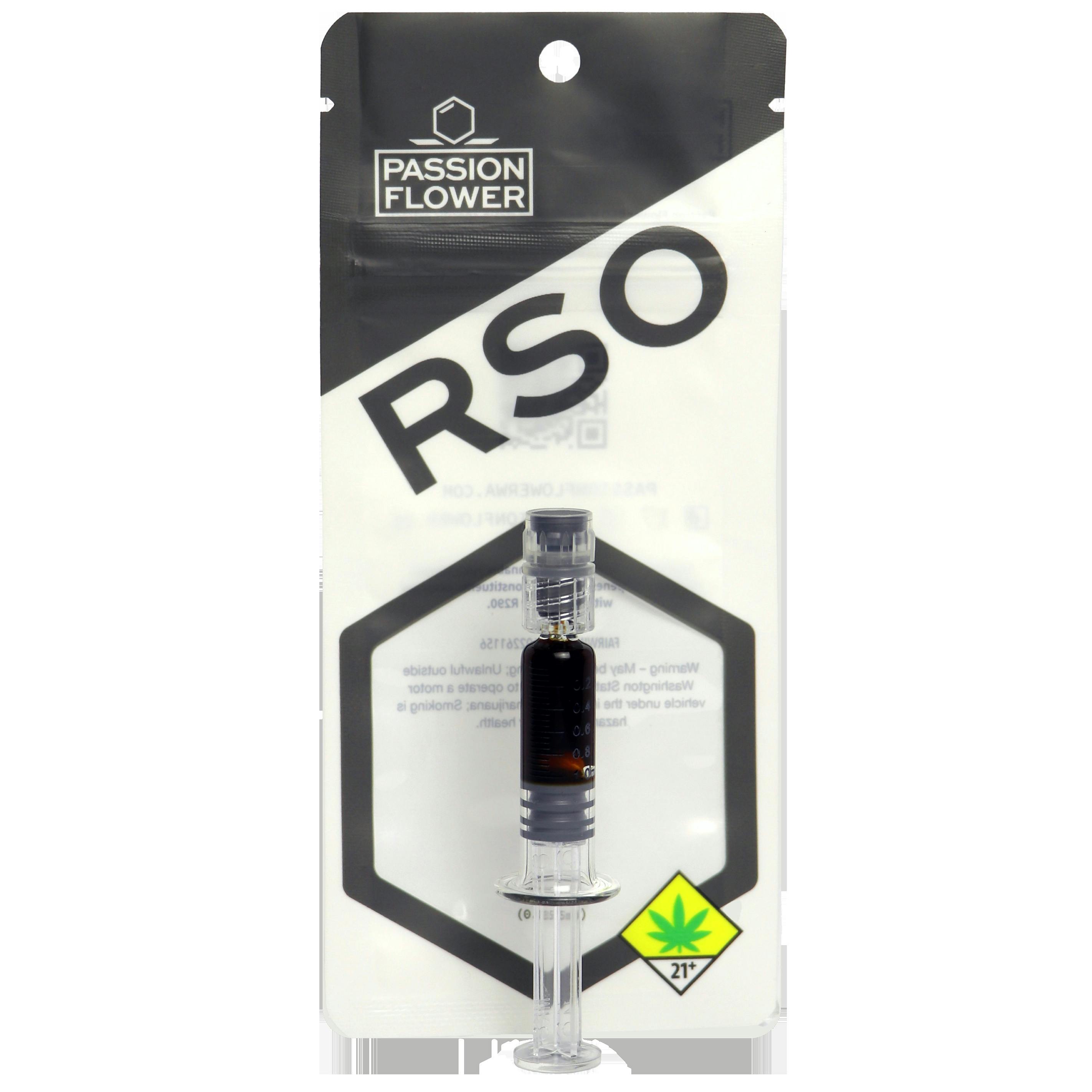 White: Rainbow + RSO Syringe