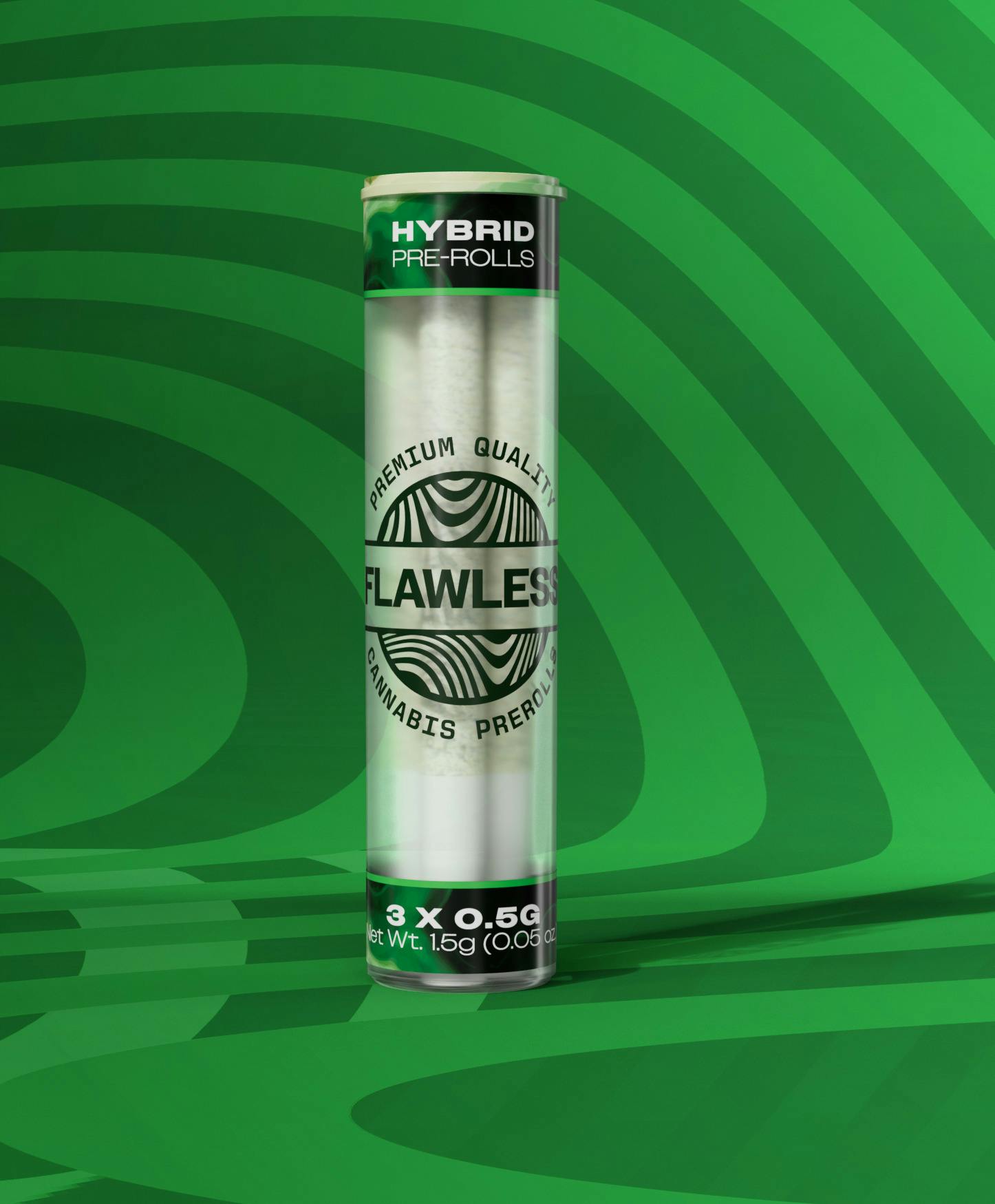 White Cherries Pre-Roll- 3x .5g- Flawless Extracts