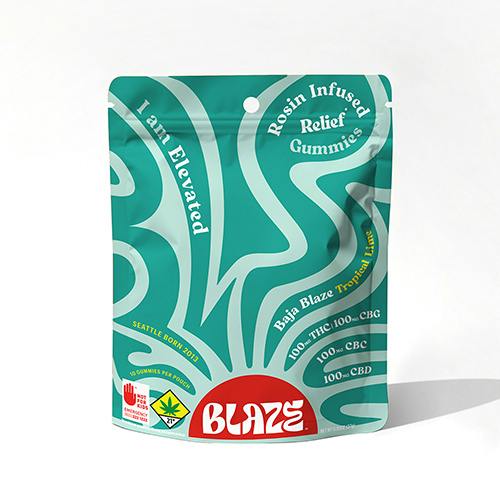 Yuzu Lemon 100:5 CBD:THC- 10x 500mg- Blaze