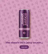 Sweet Justice Cherry Cola Infused Soda at The Green Bean Weed Dispensary Flint