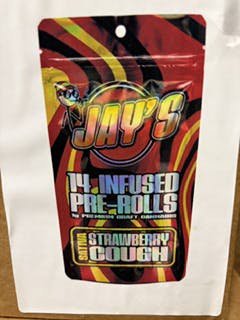 JAY's - 1g Infused PreRoll - Strawberry Cough - 14pk cannabis product