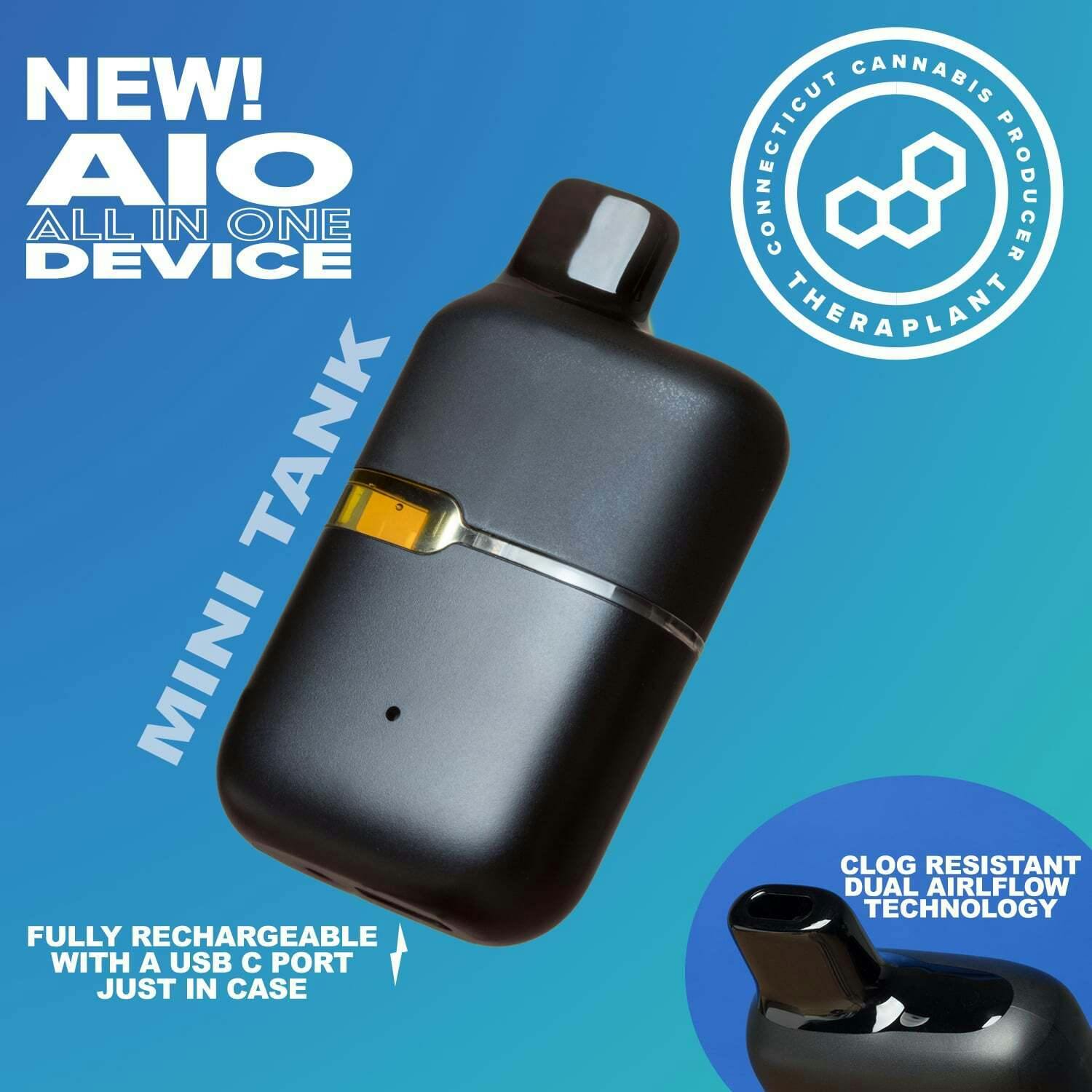 Theraplant - Hash Pop (I) Mini Tank Disposable (0.5g) C0040002049