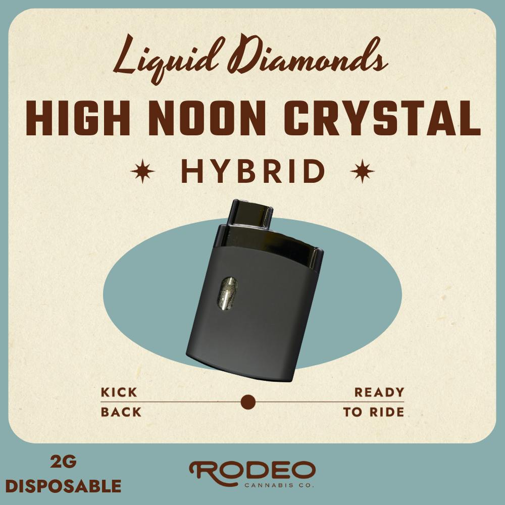 Rodeo Cannabis - Crystal Palace (I) Liquid Diamonds Disposable Vape (2g) C0070000505