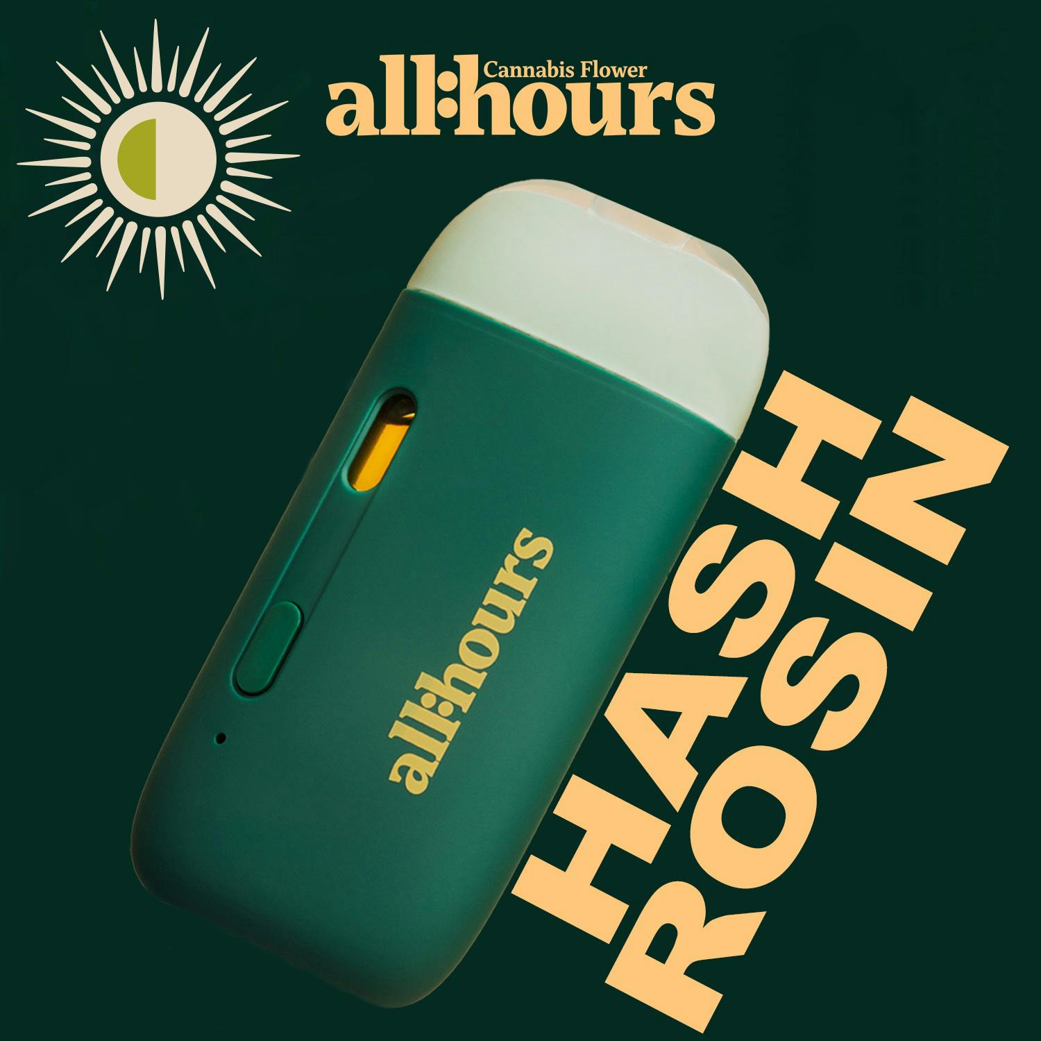 all:hours - Moon Juice (H) Live Rosin Voca Pro Disposable Vape (0.5g) C0040002001