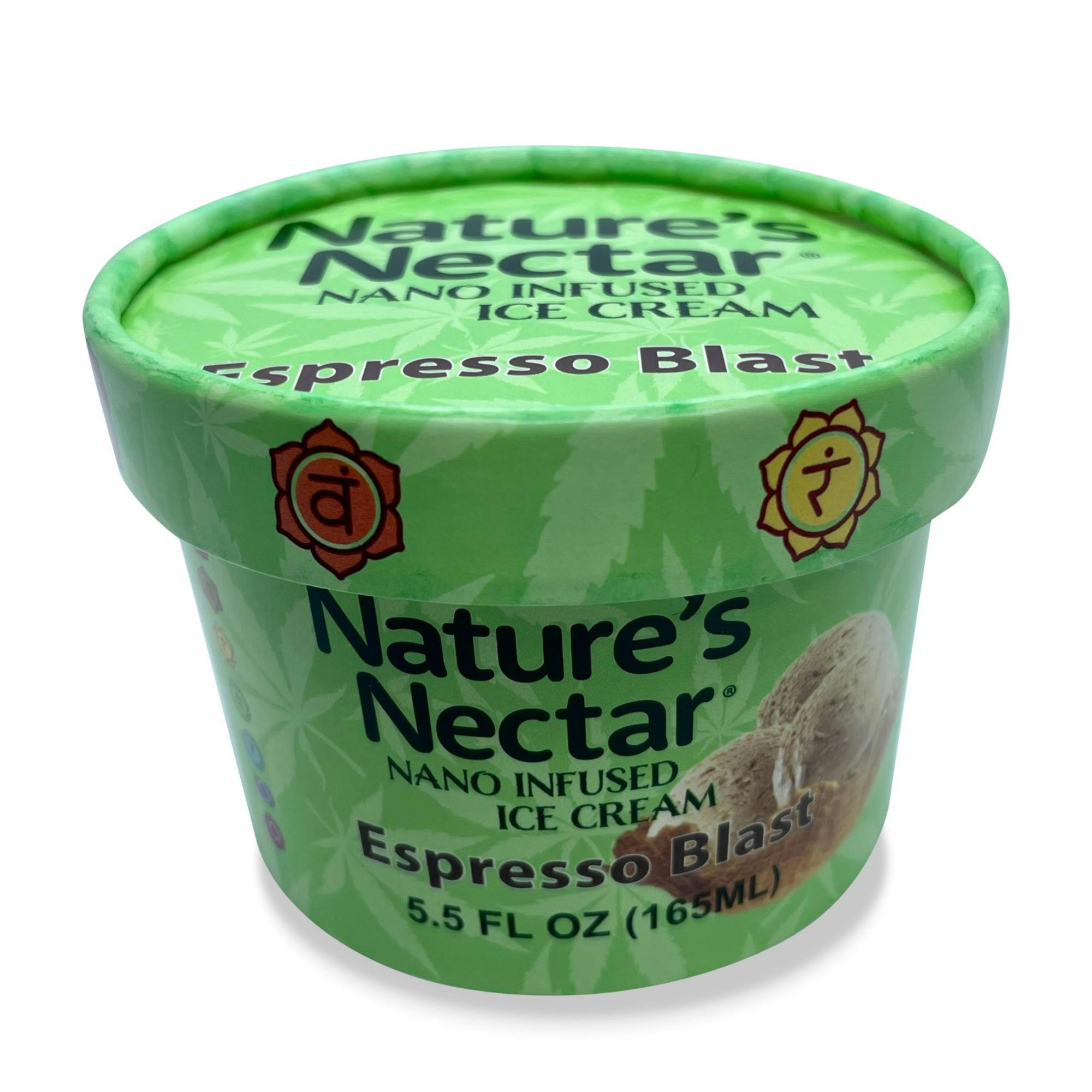Nano Infused Espresso Blast Ice Cream - Nature's Nectar