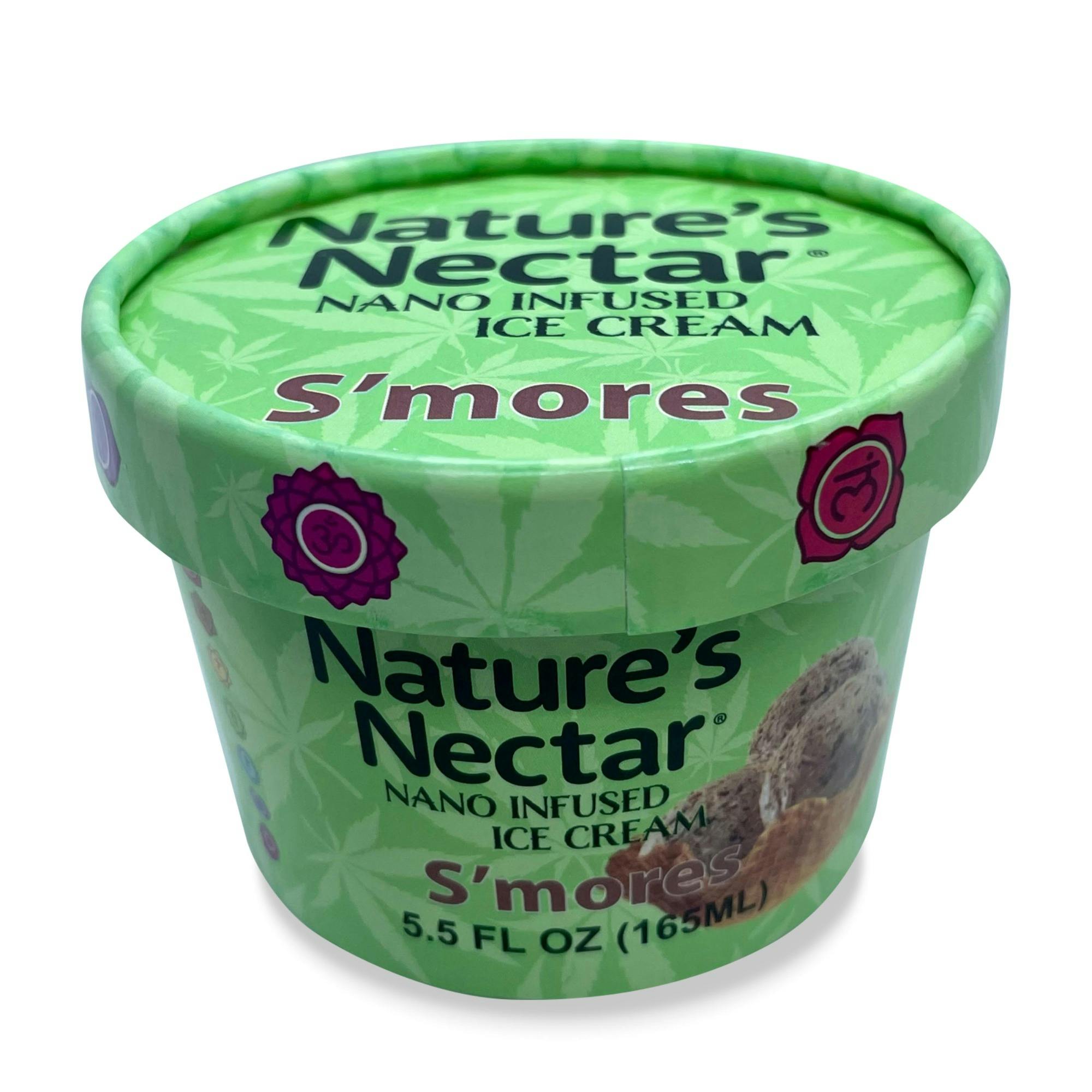 Nano Infused S'mores Ice Cream - Nature's Nectar