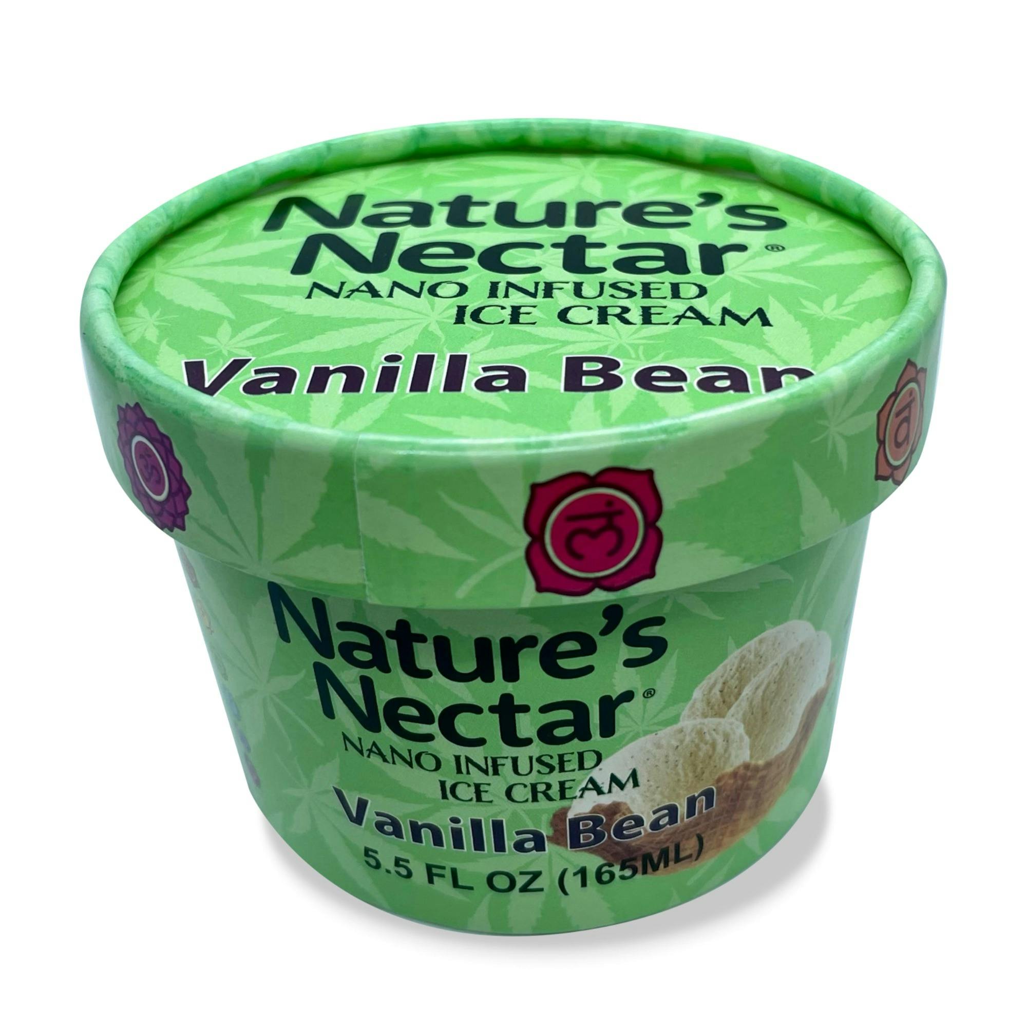Nano Infused Vanilla Bean Ice Cream - Nature's Nectar